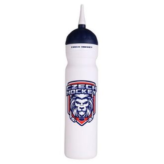   Czech Lion sportkulacs szalmásfehér színben, 1000 ml-es űrtartalommal