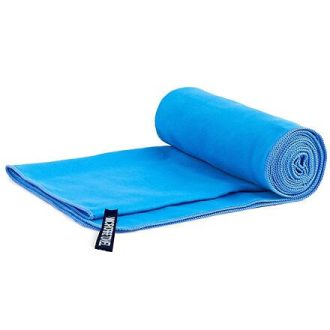   Mikroszálas gyorsan száradó törölköző 50 x 120 cm égkék csomagolás 1 db