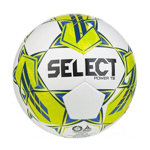 FB Power TB focilabda, fehér-sárga, 5-ös méret