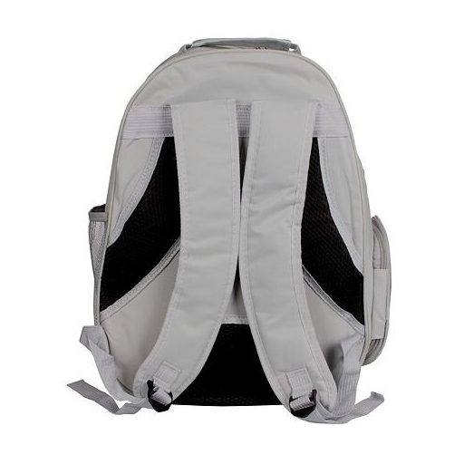 Állatzsák Átlátszó kisállat hátizsák szürke csomagolásban 1 db