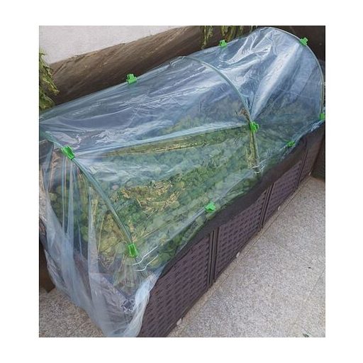 Növényfészer 8A termesztőalagút 150 x 80 x 80 cm csomagolás 1 szett