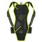 Spine back protector black-yellow fluo clothing size L