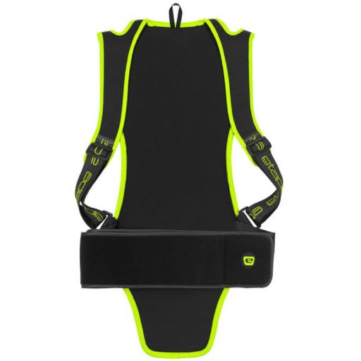 Spine back protector black-yellow fluo clothing size L
