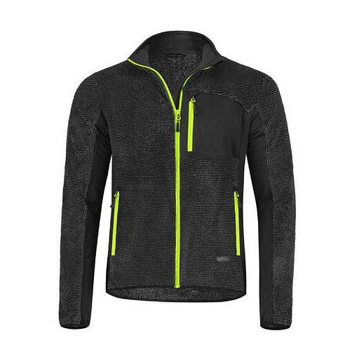 Férfi melegítőfelső antracit színű, XXL-es méretben