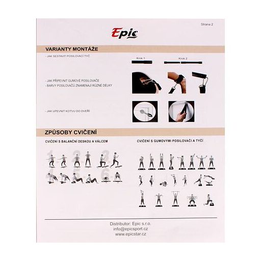 Fa Márvány Multifunkcionális Balance Deszka Csomagolás 1 db