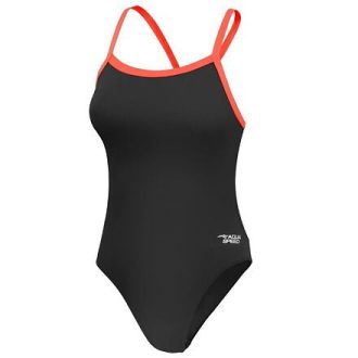 Ana fürdőruha fekete-narancssárga ruha 42-es méret