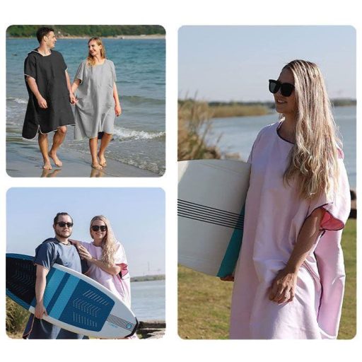 Surf poncho towel dark blue packaging 1 pc