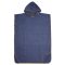 Surf poncho towel navy packaging 1 pc