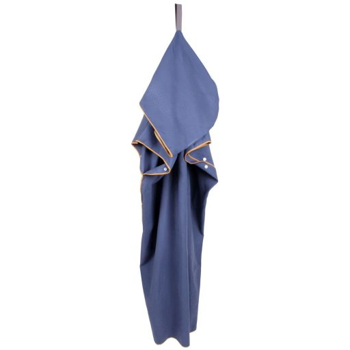 Surf poncho towel navy packaging 1 pc