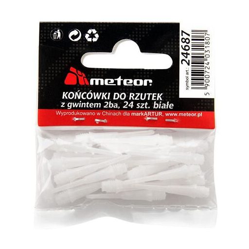 Tippek 24 darts tipp fehér csomagolás 1 csomagolás