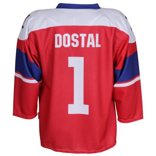 Replica CZ 2024 ice hockey jersey red clothing size S