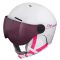 Speedy PRO children's skihelmet white matte circuit 53-55
