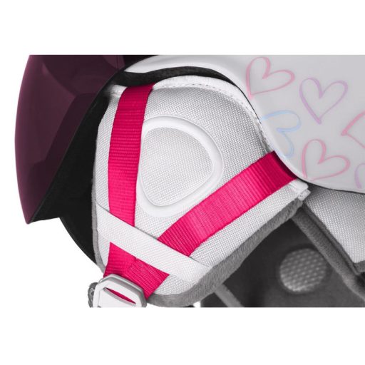 Speedy PRO children's skihelmet white matte circuit 53-55