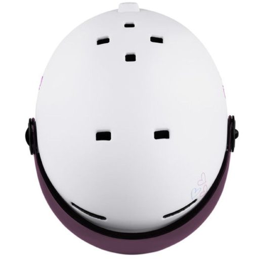 Speedy PRO children's skihelmet white matte circuit 53-55