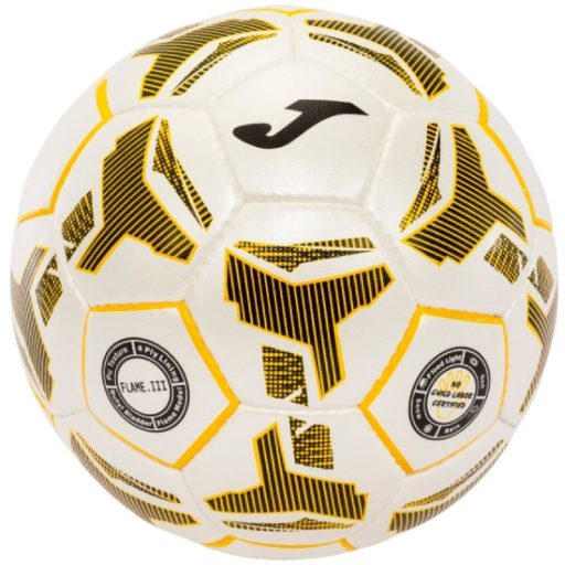Flame III soccer ball white-orange ball size No. 5