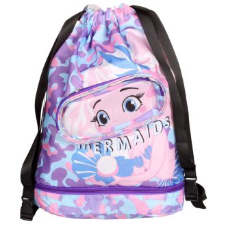 Mermaids swim backpack purple packaging 1 pc