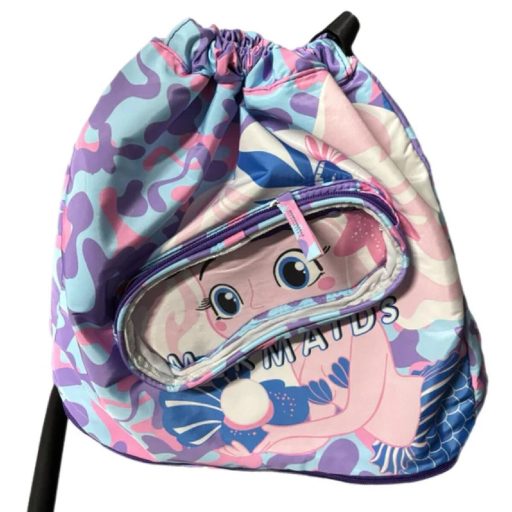 Mermaids swim backpack purple packaging 1 pc
