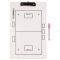 Floorball 40 coaching board packaging 1 pc