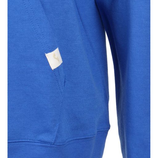 Universo kapucnis férfi pulóver, királykék, XS-es méret
