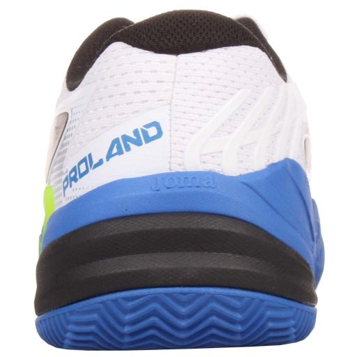 Roland Men 2402 Clay tennis shoes white-blue shoe size UK 7