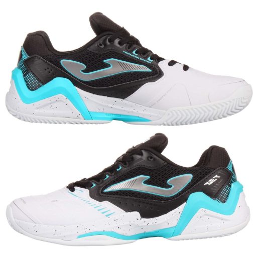 Set Men 2541 tennis shoes white-black shoe size UK 8,5