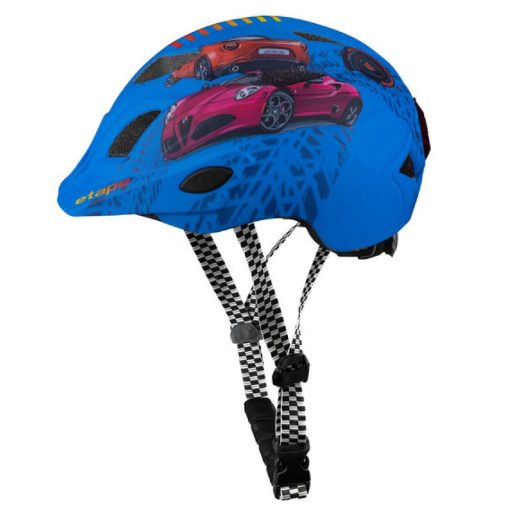 Pluto Light bike helmet for kids blue mat clothing size S-M