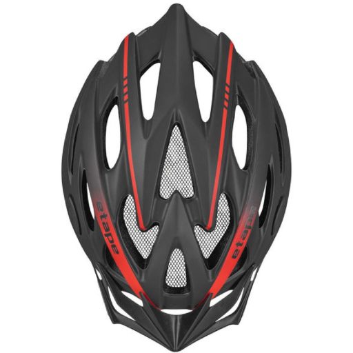 Twister bike helmet black-red clothing size S-M