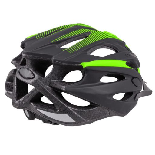 Twister bike helmet black-green clothing size L-XL