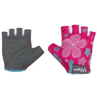  Tiny children's cycling gloves pink-mint clothing size 3-4