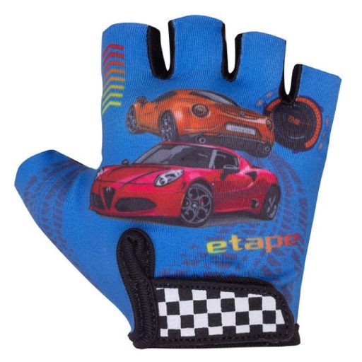 Tiny children's cycling gloves cars clothing size 7-8