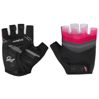 Liana cycling gloves white-pink clothing size S