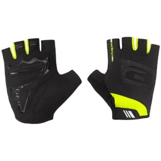 Garda cycling gloves black-yellow fluo clothing size XL