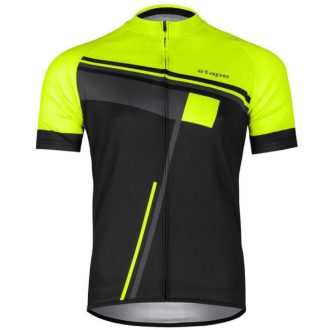 Cube cycling jersey black-yellow fluo clothing size XL