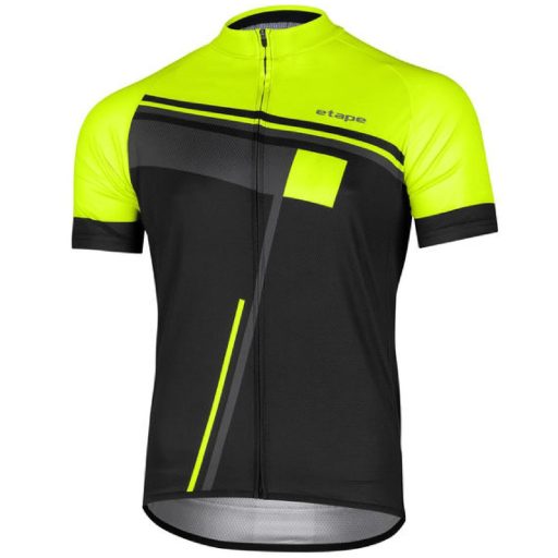 Cube cycling jersey black-yellow fluo clothing size XL