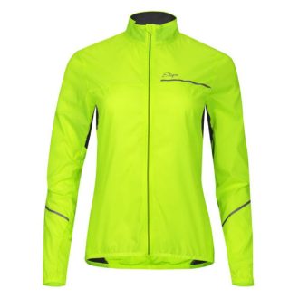 Gloria 2.0 womens cycling jacket yellow fluo clothing size L