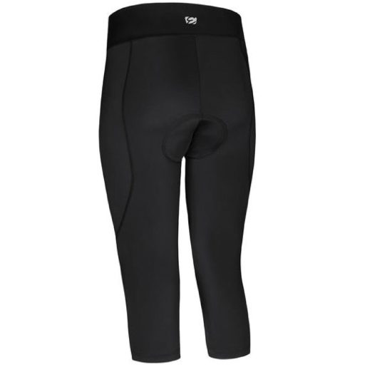 Lady 3/4 women's pants black clothing size M
