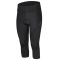 Lady 3/4 women's pants black clothing size XXL
