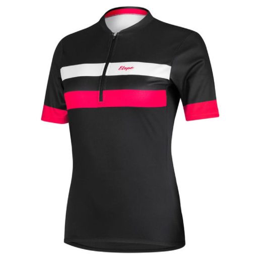 Clara 2.0 cycling jersey black-pink clothing size XL