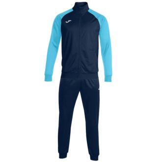 Academy IV tracksuit navy-fluo turquoise clothing size XXXL