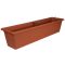 Magnolie 2Smart self-irrigation window box 80 cm terracotta packaging 1 pc