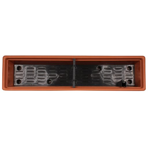 Magnolie 2Smart self-irrigation window box 80 cm terracotta packaging 1 pc