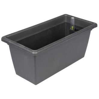   Magnolie 2Smart self-irrigation window box 40 cm anthracite packaging 1 pc