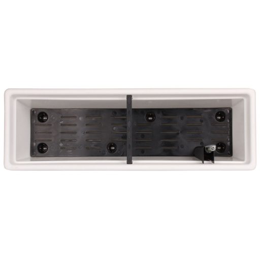 Magnolie 2Smart self-irrigation window box 60 cm white packaging 1 pc