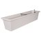 Magnolie 2Smart self-irrigation window box 80 cm white packaging 1 pc