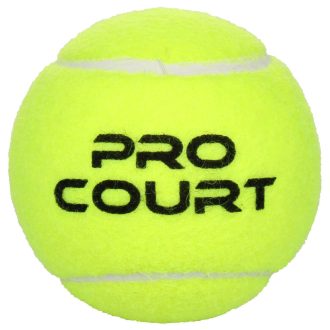 Pro Court tennis balls packaging 1 pc