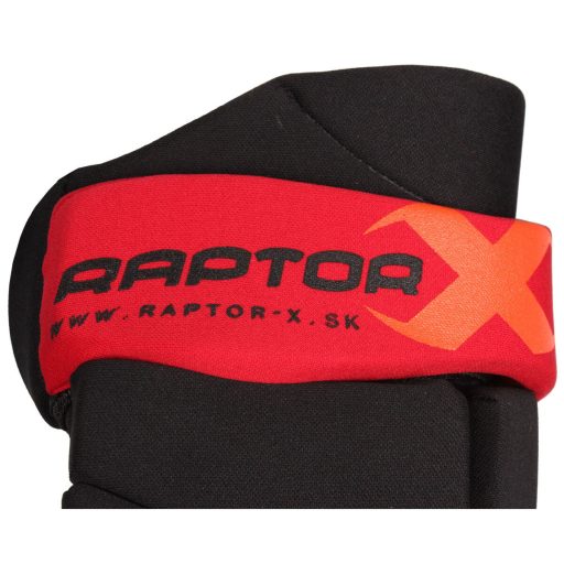 Raptor JR hockey gloves black-red length 12"