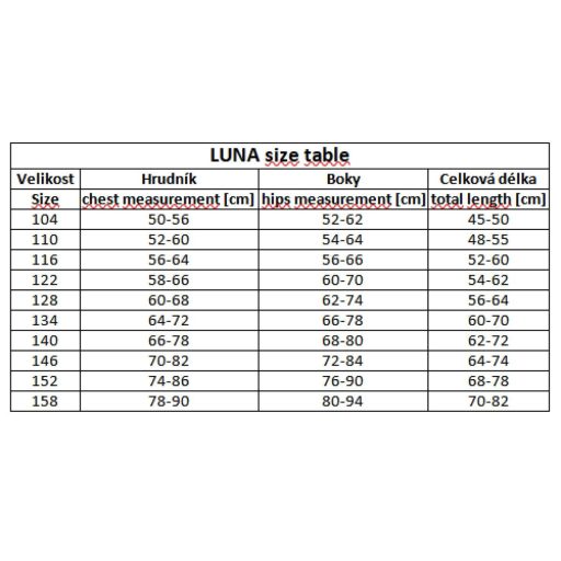 Luna girls swimsuit blue clothing size 158