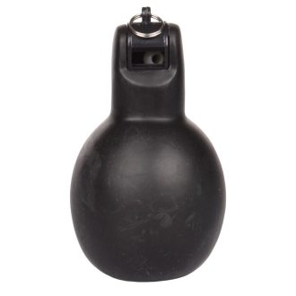 Squeeze hand whistle black packaging 1 pc
