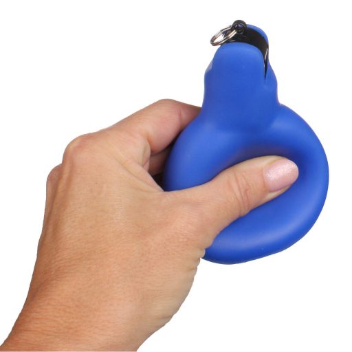Squeeze hand whistle blue packaging 1 pc