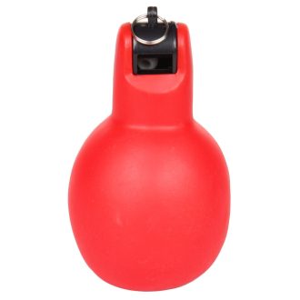 Squeeze hand whistle red packaging 1 pc